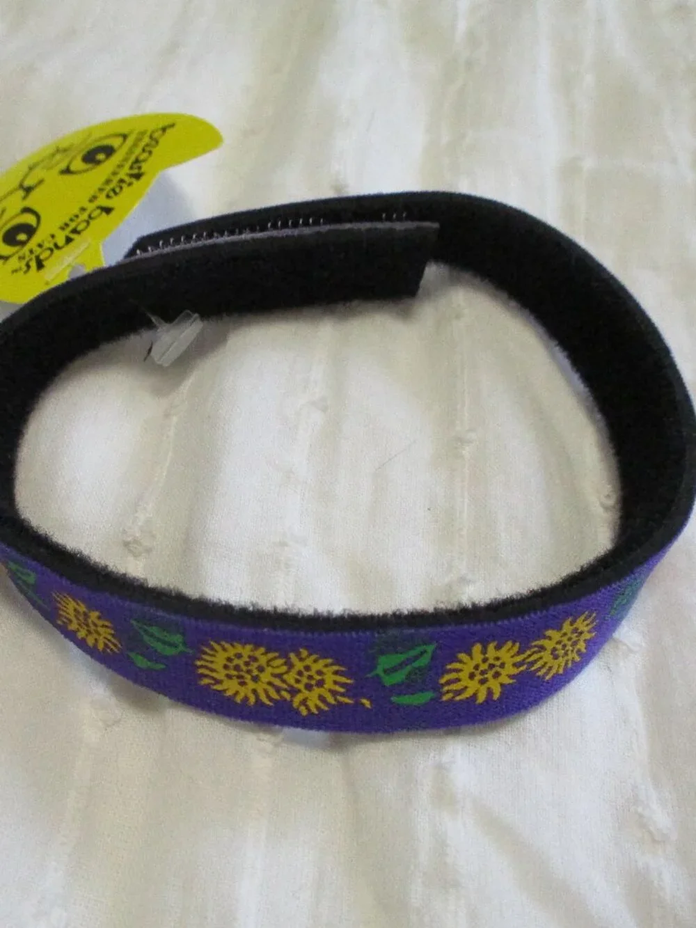 Cat collar-Beastie Bands sunflower patter